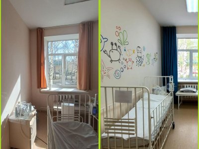 В Уфе завершился ремонт отделения городской детской больницы №17