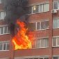 В Уфе на Менделеева сгорела квартира в 15-этажном жилом доме