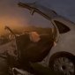 В ГАИ Башкирии показали последствия ДТП с гибелью двух женщин-водителей