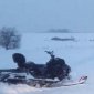 В Башкирии двое мужчин разбились на снегоходе: один из них погиб