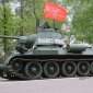 В башкирском Стерлитамаке на параде Победы показали танки и военную технику