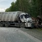 В Башкирии на дороге Уфа - Инзер - Белорецк столкнулись два грузовика