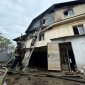 В Уфе пожарные тушат горящие дома в Нижегородке