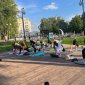 Жителей Уфы приглашают на занятия йогой в городских парках