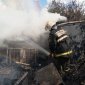 В Башкирии сгорел садовый домик