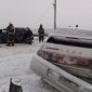 В Башкирии на скользкой дороге столкнулись две вазовские машины