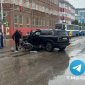 В Уфе в ДТП на трамвайных путях пострадал водитель мопеда