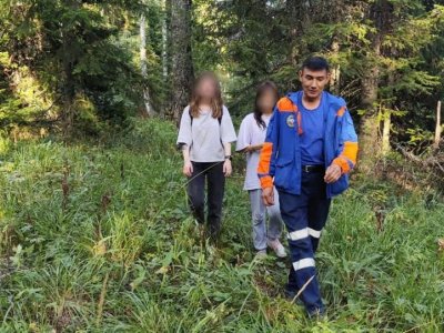В Башкирии две девушки сбились с пути на Малиновой горе