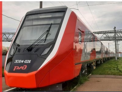 В Башкирию поступил первый пятивагонный электропоезд «Финист»