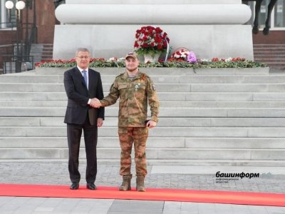 Участник СВО награжден медалью генерала Шаймуратова