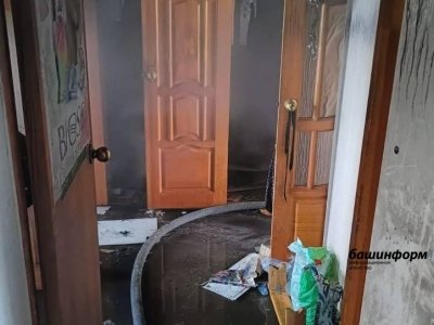 При пожаре в квартире на улице Карла Маркса в Уфе спасены 13 человек