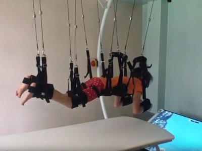 В республиканскую детскую больницу Башкирии доставили уникальный тренажер для нейрореабилитации