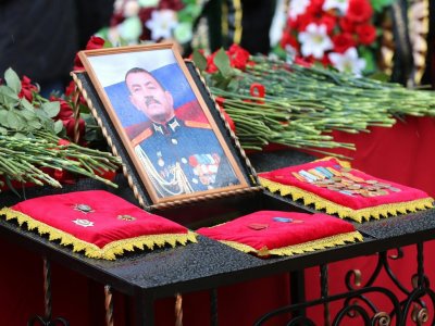 В Башкирии простились с трагически погибшим военкомом Ринатом Гималовым