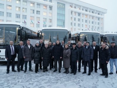 Учреждения культуры Башкирии получили 7 комфортабельных междугородных автобусов марки «НефАЗ»