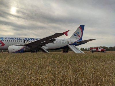 Самолет Сочи – Омск экстренно сел в поле под Новосибирском