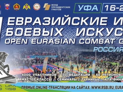 В Уфу на Игры боевых искусств приедут 4000 участников из 60 регионов России