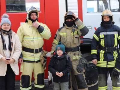 Сотрудникии МЧС Башкирии исполнили желание 6-летнего мальчика