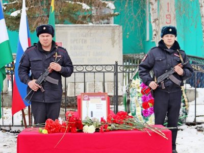 В Башкирии захоронили останки солдата Великой Отечественной войны