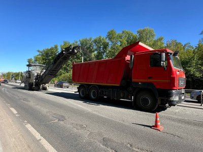В Уфе приступили к ремонту Демского шоссе