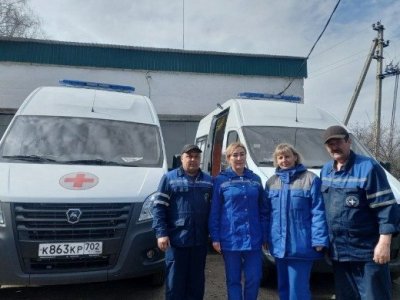 В районную больницу Башкирии поступили два современных автомобиля скорой помощи