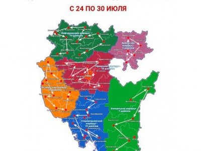 Минздрав Башкирии опубликовал график работы «Поездов здоровья» на 24 - 28 июля