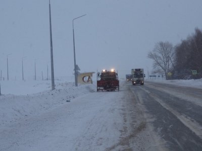 В Башкирии при снегопадах привлекут до 1000 машин для расчистки дорог