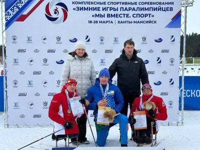 Александр Давидович завоевал вторую золотую медаль на Зимних играх паралимпийцев