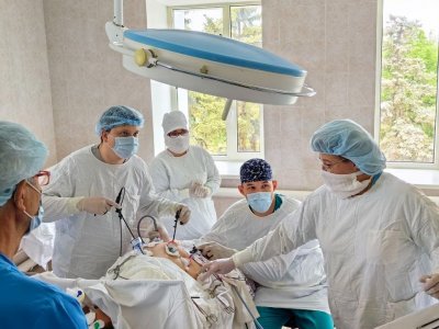 В районной больнице Башкирии впервые провели лапароскопические операции