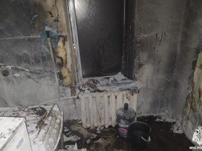 Два жителя Башкирии госпитализированы после пожара в Бирске