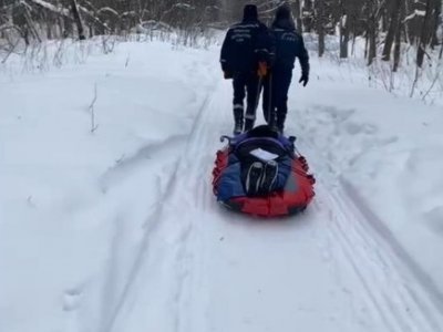 В Уфе спасатели пришли на помощь 51-летней лыжнице