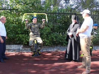 В Мечетлинском районе Башкирии открылась многофункциональная уличная спортивная площадка