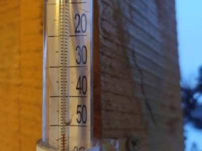 В Башкирии столбики термометров опустились до рекордных -55°