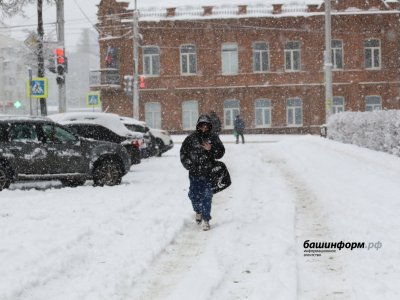 Башкирию ждет небольшое потепление и снег