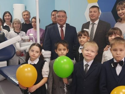В школе села Павловка Башкирии заработал детский стоматкабинет