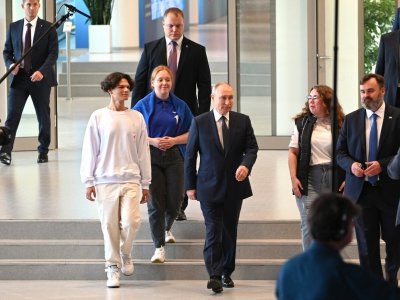 Школьник из Башкирии встретился с Владимиром Путиным