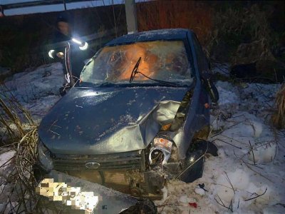Нетрезвый водитель в Бижбулякском районе Башкирии опрокинулся в кювет