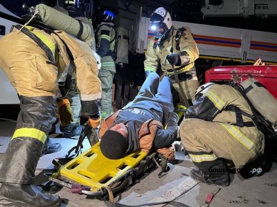 Учения! В Уфе из тоннеля «Восточного выезда» спасатели вызволили 36 жертв ДТП