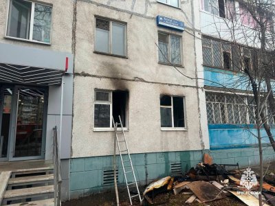 В одном из жилых домов Башкирии произошел пожар