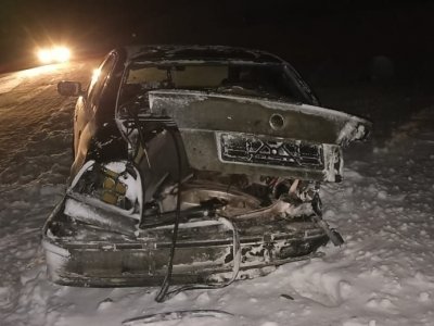 Плохая погода стала причиной аварии с пострадавшими на трассе в Башкирии