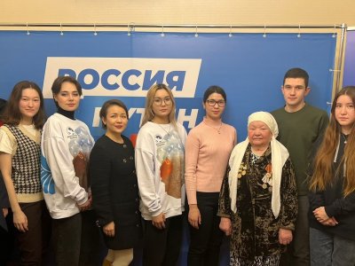 В Уфе жительница блокадного Ленинграда пожелала волонтерам ценить каждый день