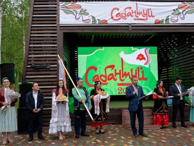 Делегация Башкирии приняла участие в сабантуе в городе Нягань ХМАО – Югры