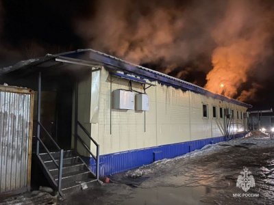 В Башкирии на трассе М-5 «Урал» сгорела столовая