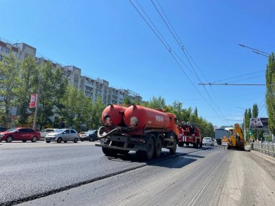 В Уфе начали асфальтировать улицу Маршала Жукова в Сипайлово