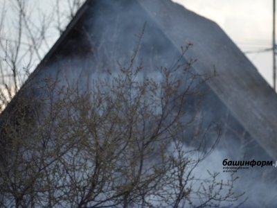 В Уфе при пожаре в частном доме строитель спас 7-летнего мальчика
