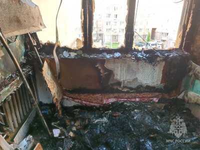 В Уфе произошел пожар, эвакуировались десятки жильцов