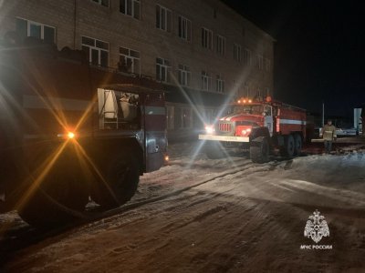 В Башкирии из-за пожара в больнице эвакуировали 57 пациентов и сотрудников