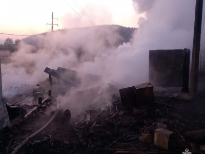 В страшном пожаре в Башкирии сгорели пожилые люди