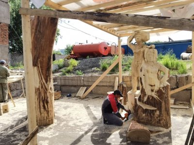 В Уфе в преддверии 450-летия города стартовал конкурс по изготовлению деревянных скульптур