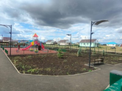 В селе Раевский благодаря нацпроекту появился парк
