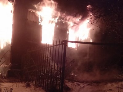 При тушении пожара в Башкирии обнаружен труп мужчины
